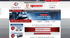 Desktop Screenshot of caroclic.com