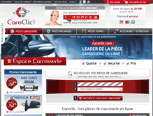 Tablet Screenshot of caroclic.com